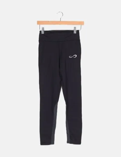 Endless Legging deportivo negro