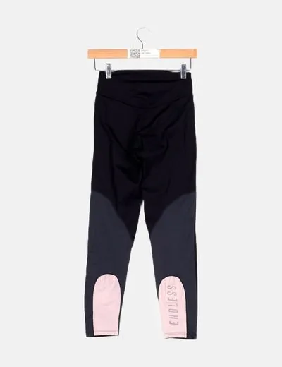 Endless Legging deportivo negro