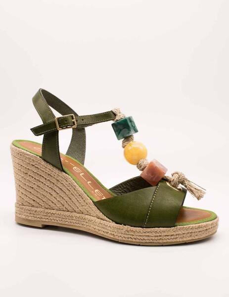 ESPARTO CASTELLER 49118867 VAQUETA PISTACHO DE MUJER
