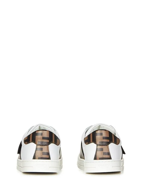 FENDI JR ZAPATILLAS  BLANCO