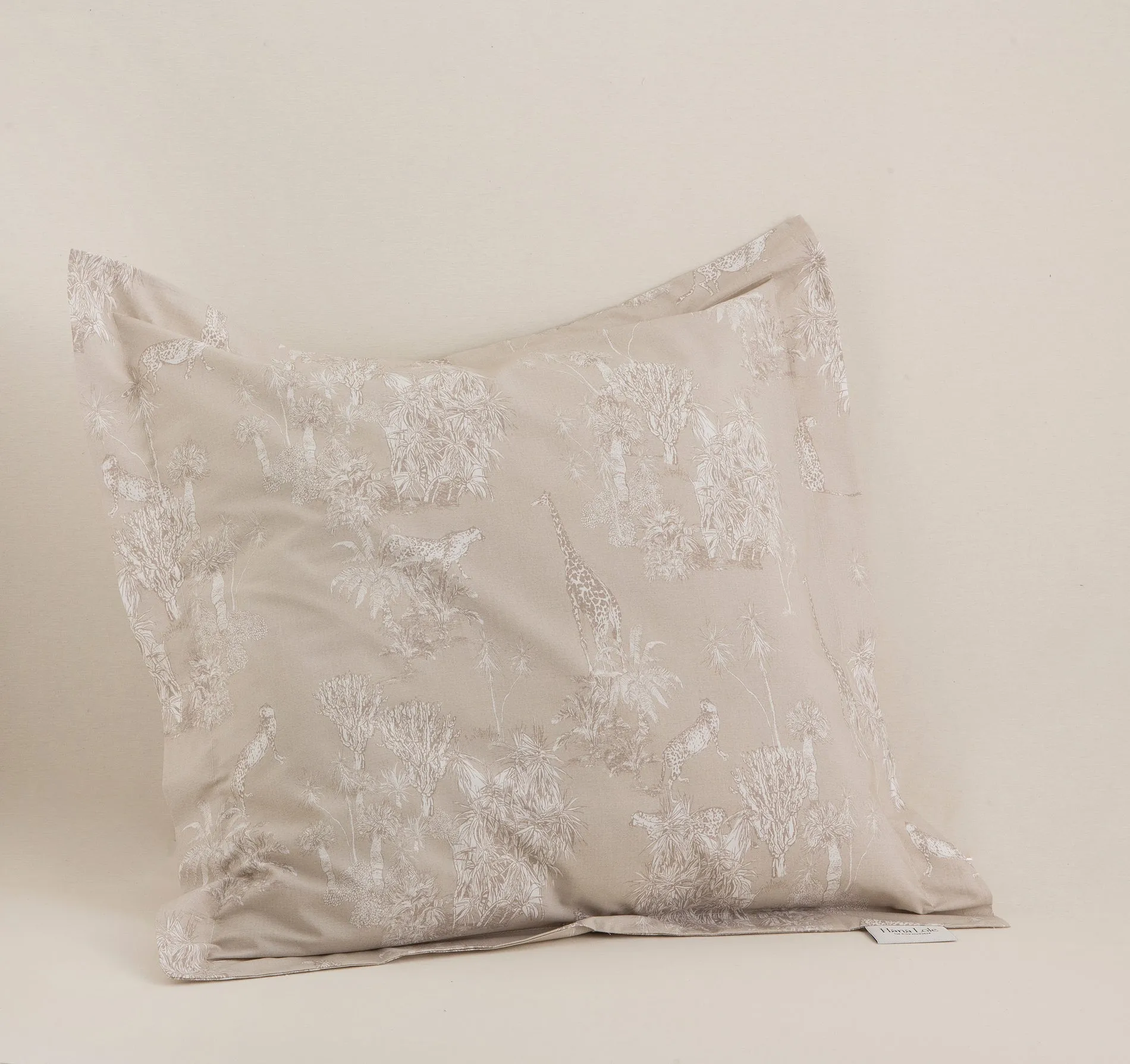 Funda Almohada TTout Le Jour Beige CUADRANTE 60X60+5CM