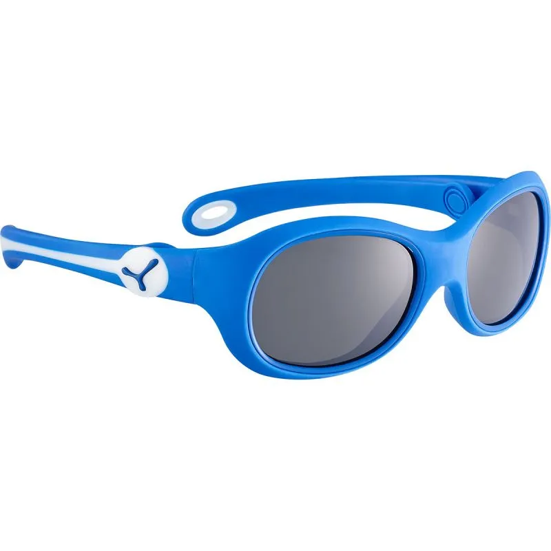 GAFAS DE SOL PARA BEBé CéBé S'MILE (AZUL BLANCO MATE  ZONA AZUL GRIS CLARO CAT.3)