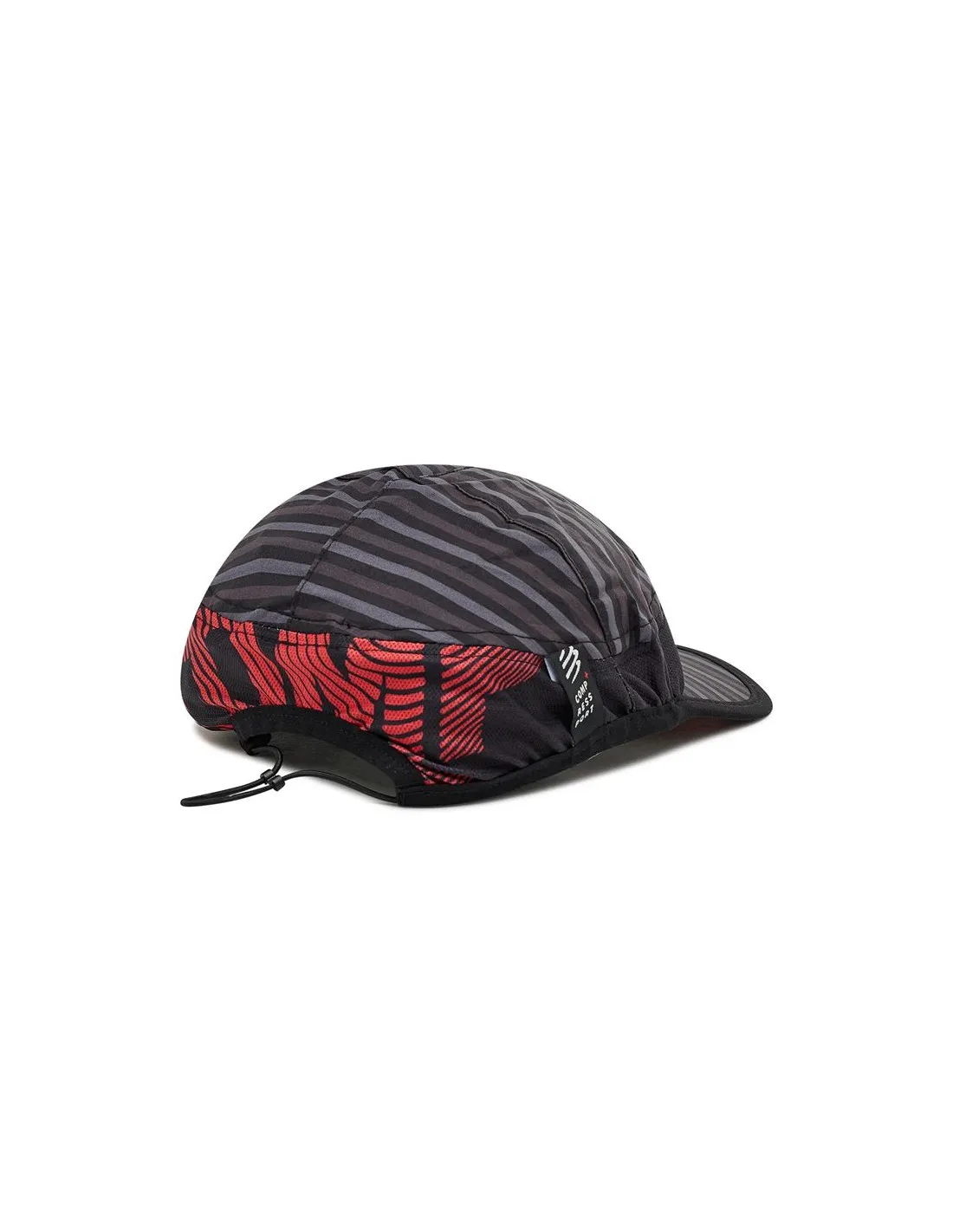 Gorra de Running Compressport Pro Racing Black