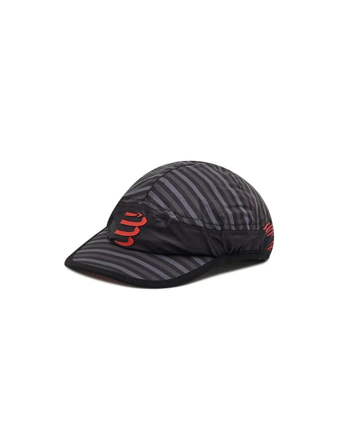 Gorra de Running Compressport Pro Racing Black