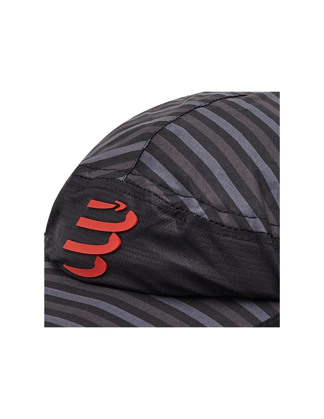 Gorra de Running Compressport Pro Racing Black