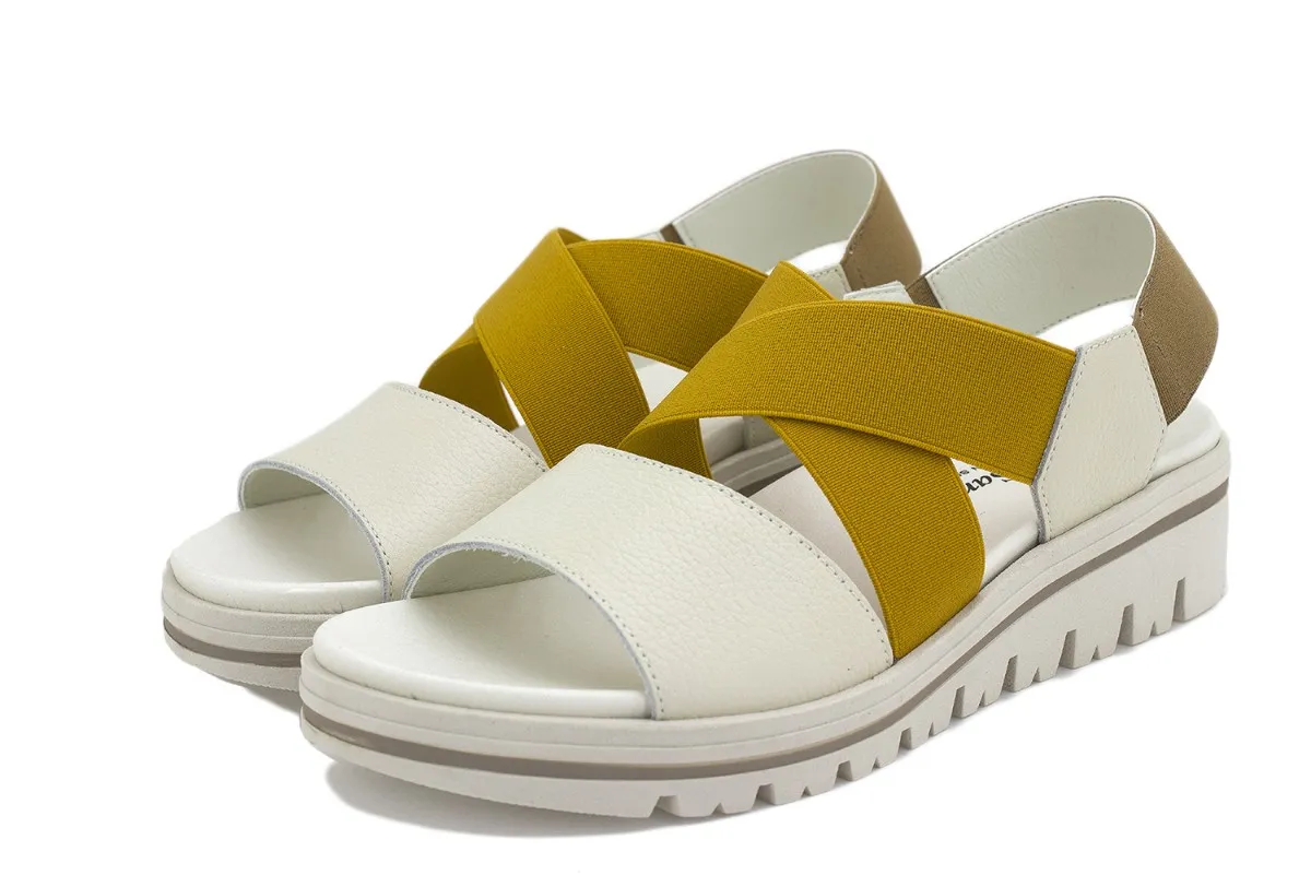 Ice Leather Removable Insole Sandal