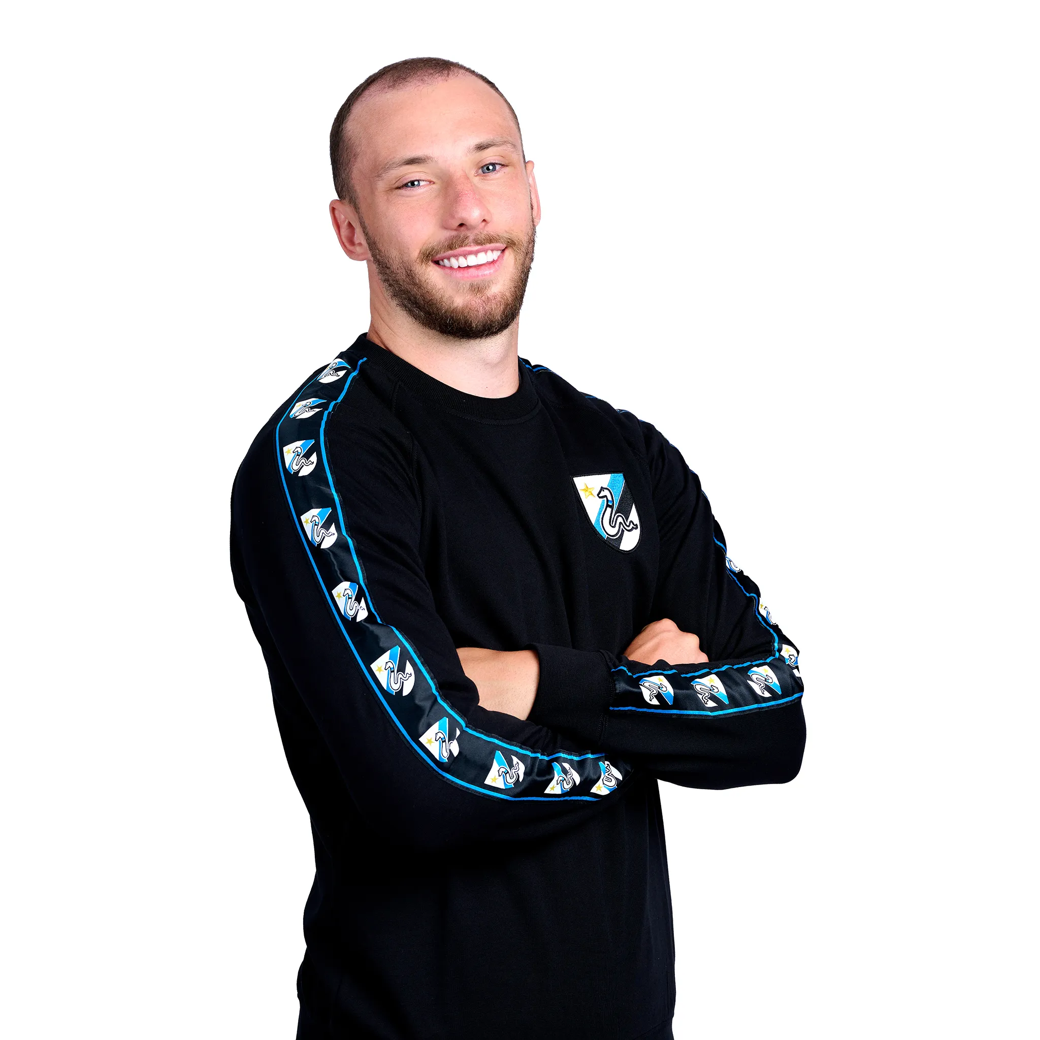 IM SUDADERA CUELLO REDONDO RETRO TAPER HOMBRE