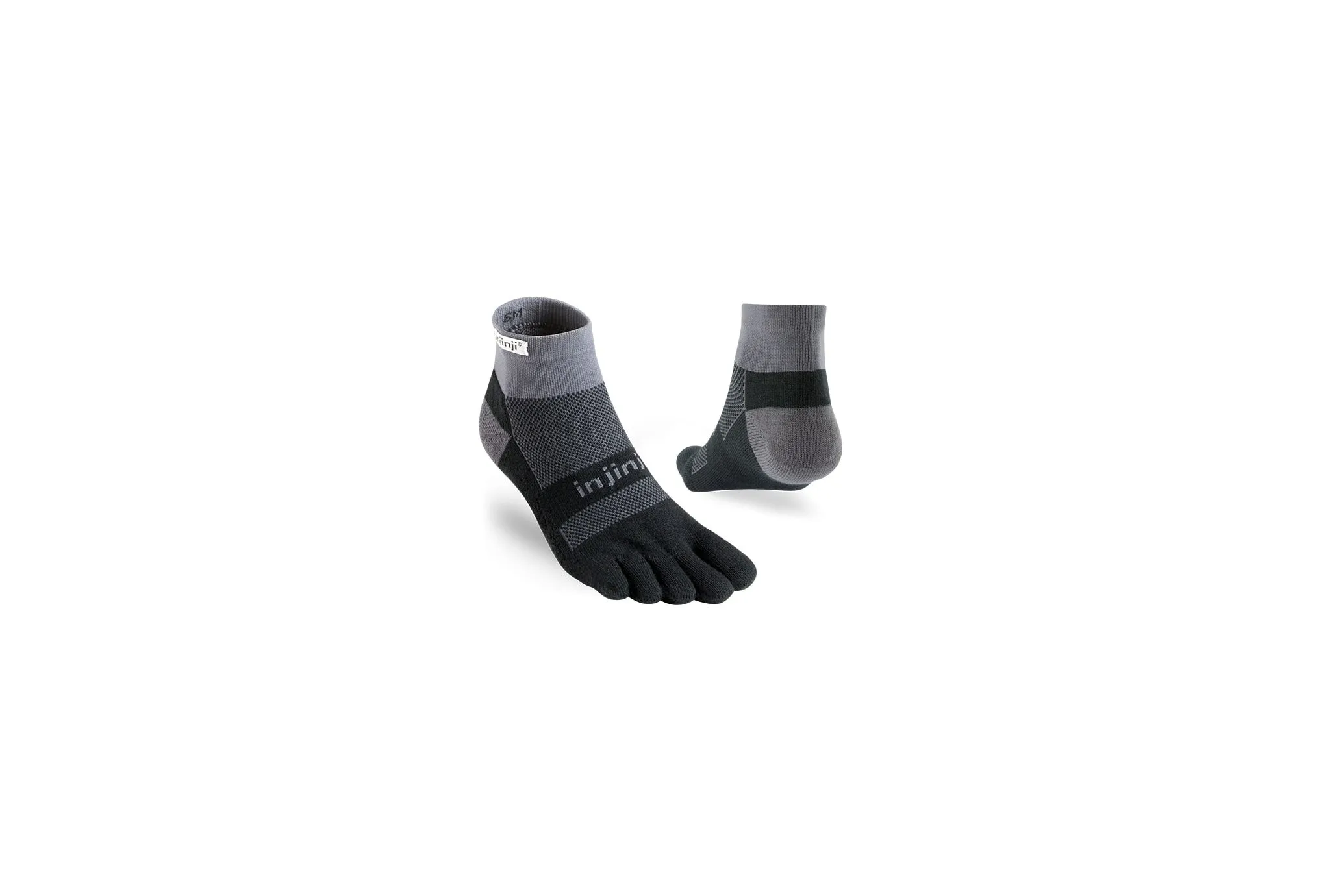 INJINJI CALCETINES RUN MIDWEIGHT NOSHOW COOLMAX MINICREW