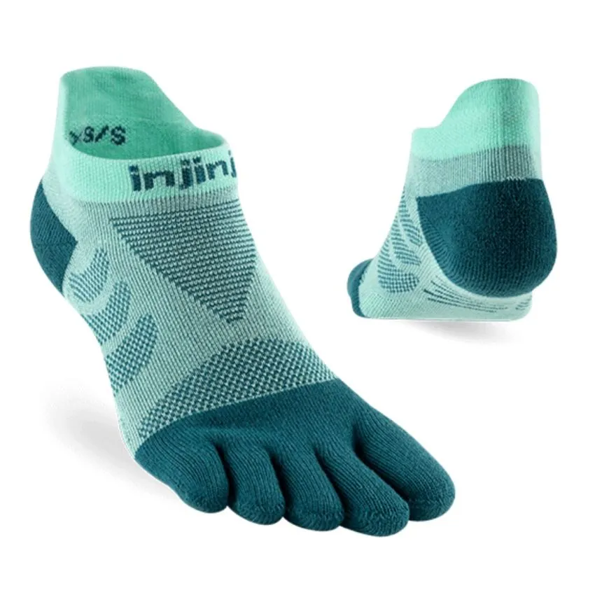 INJINJI MUJER CALCETINES ULTRA RUN NOSHOW AZUL 