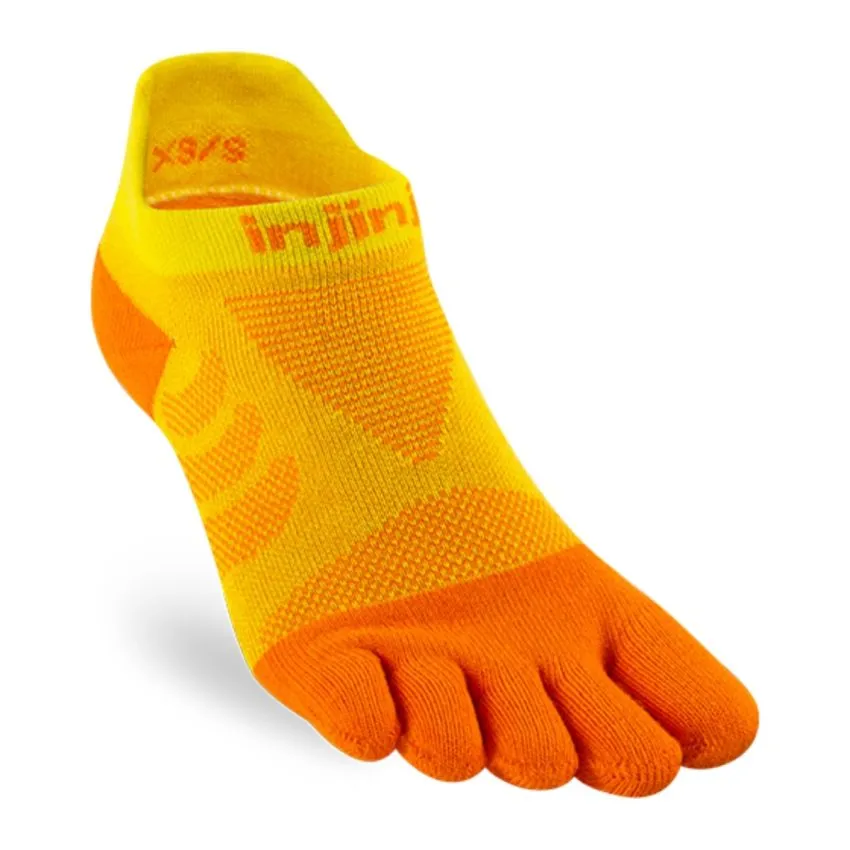 INJINJI MUJER CALCETINES ULTRA RUN NOSHOW NARANJA 