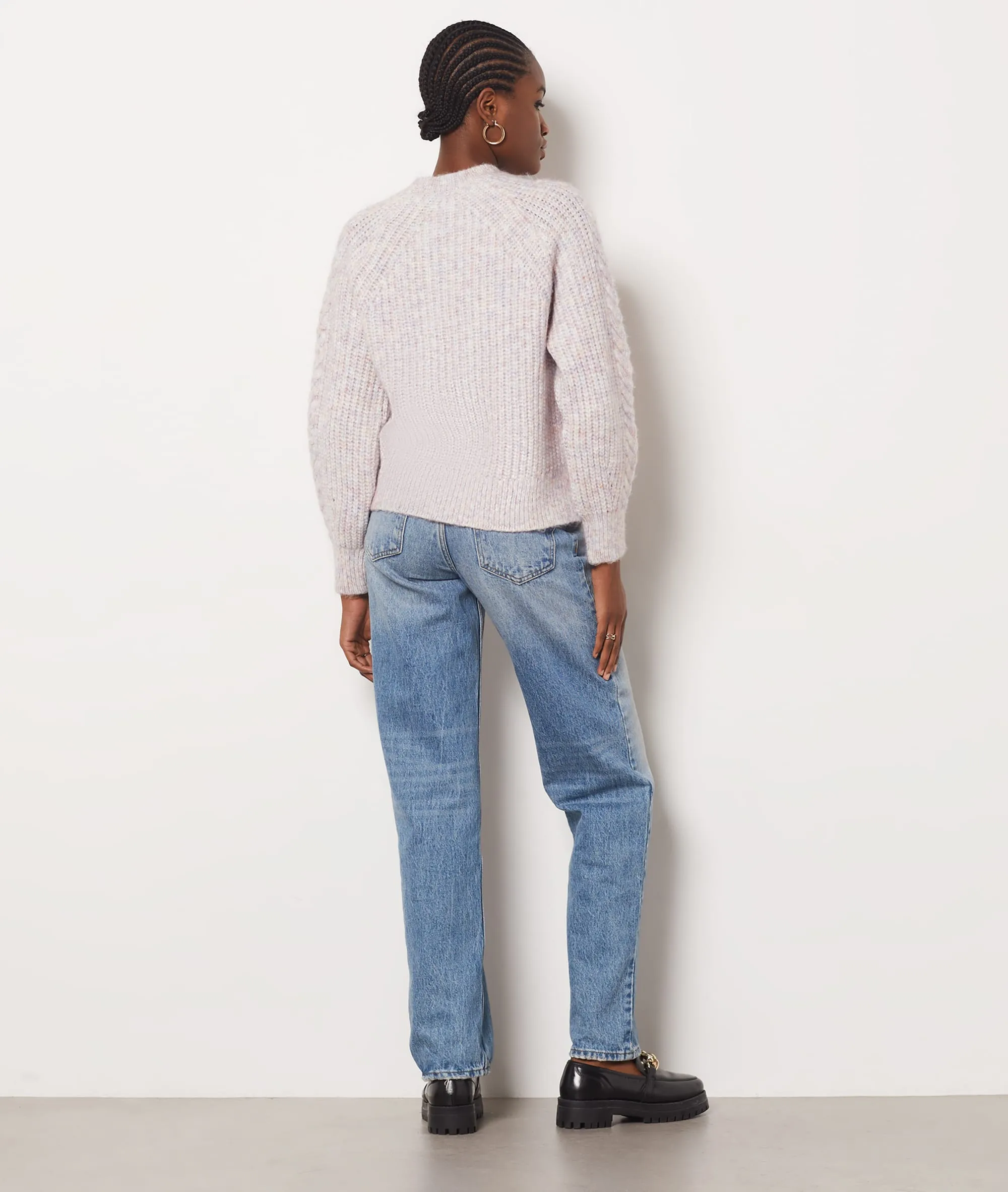JERSEY DE PUNTO TRENZADO LEA ECRU  ETAM
