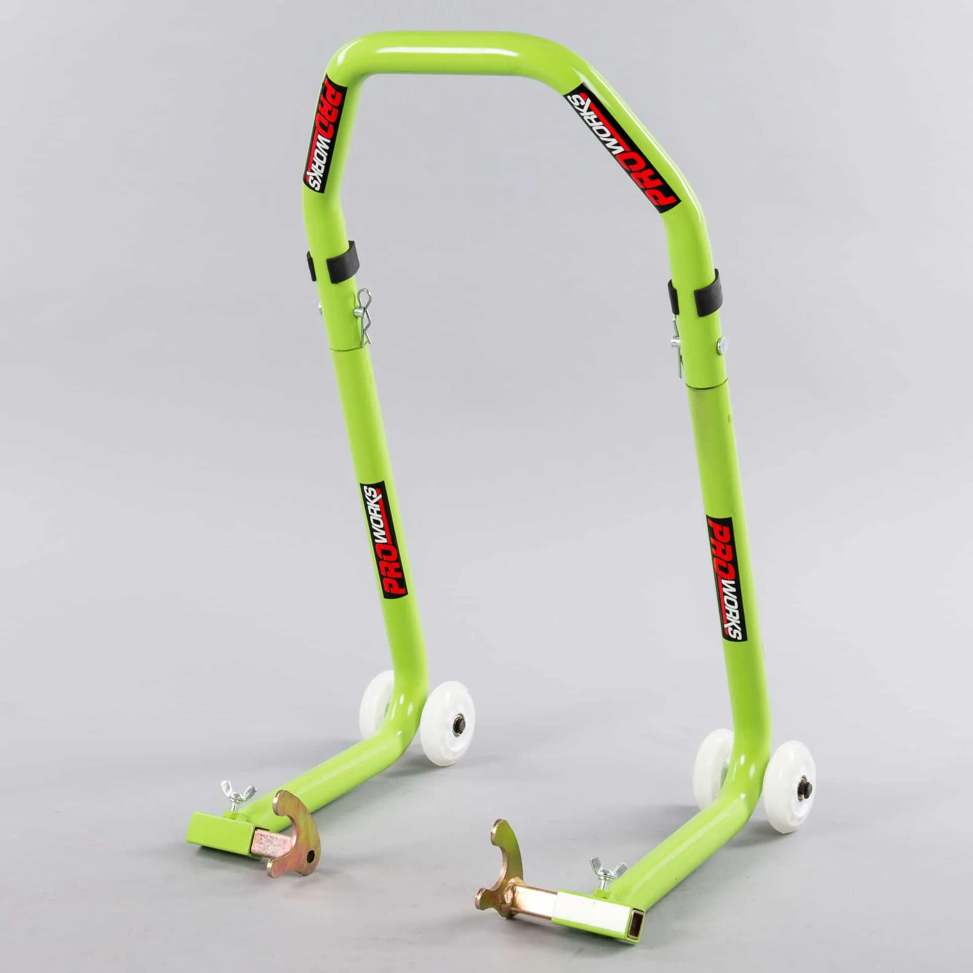 Juego de 2 Caballetes Paddock Proworks 2 en 1 Delantero y Trasero