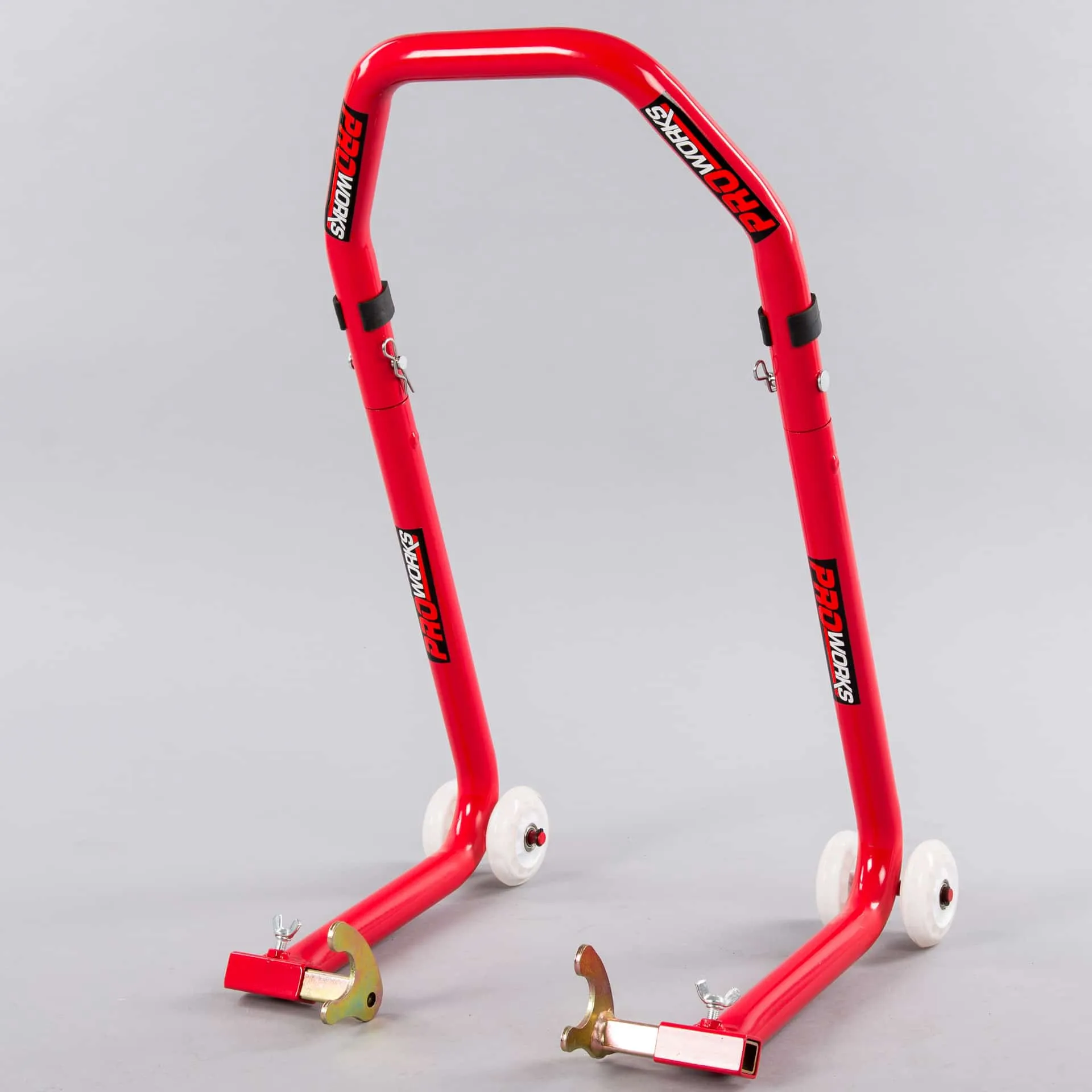 Juego de 2 Caballetes Paddock Proworks 2 en 1 Delantero y Trasero