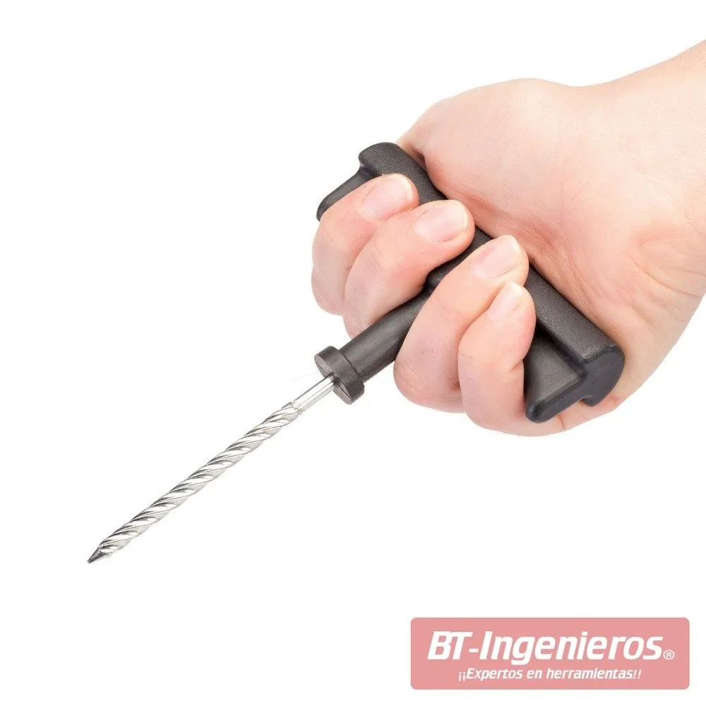Lezna introductora y escariador para neumáticos