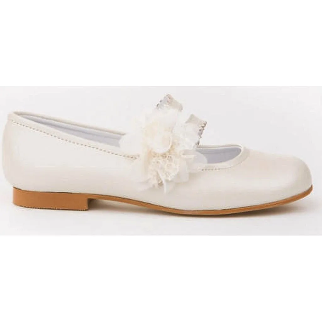 MERCEDITAS DE PIEL BEIGE DE NIñA ANGELITOS 2087131 (TALLAS DE 31 A 42)