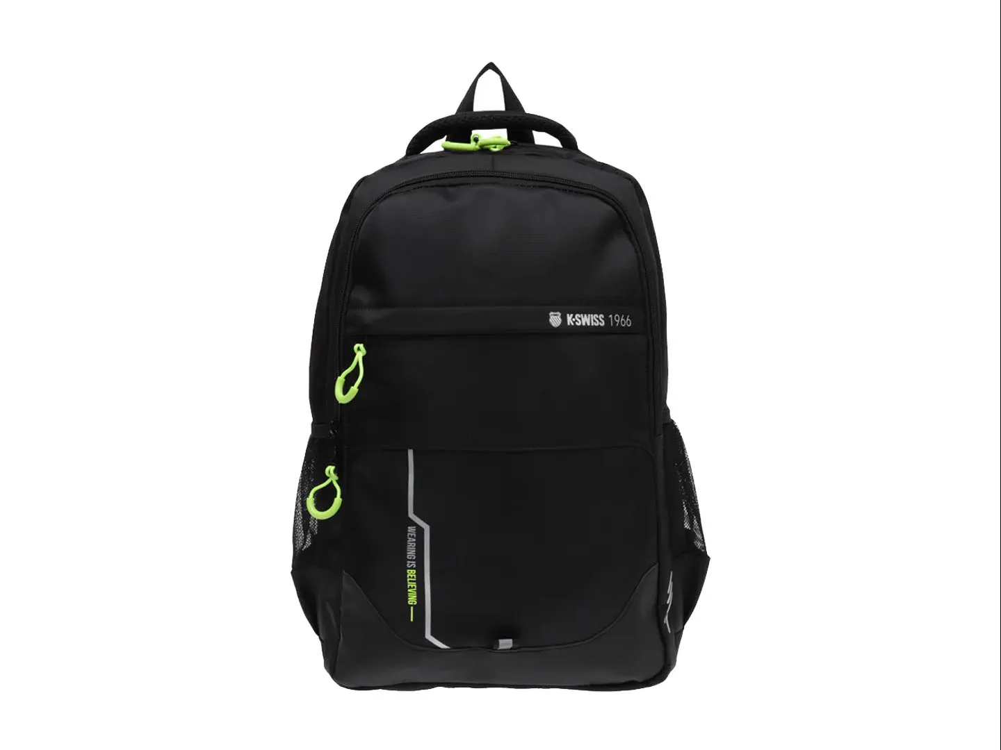 MOCHILA KSWISS LEA COLOR NEGRO