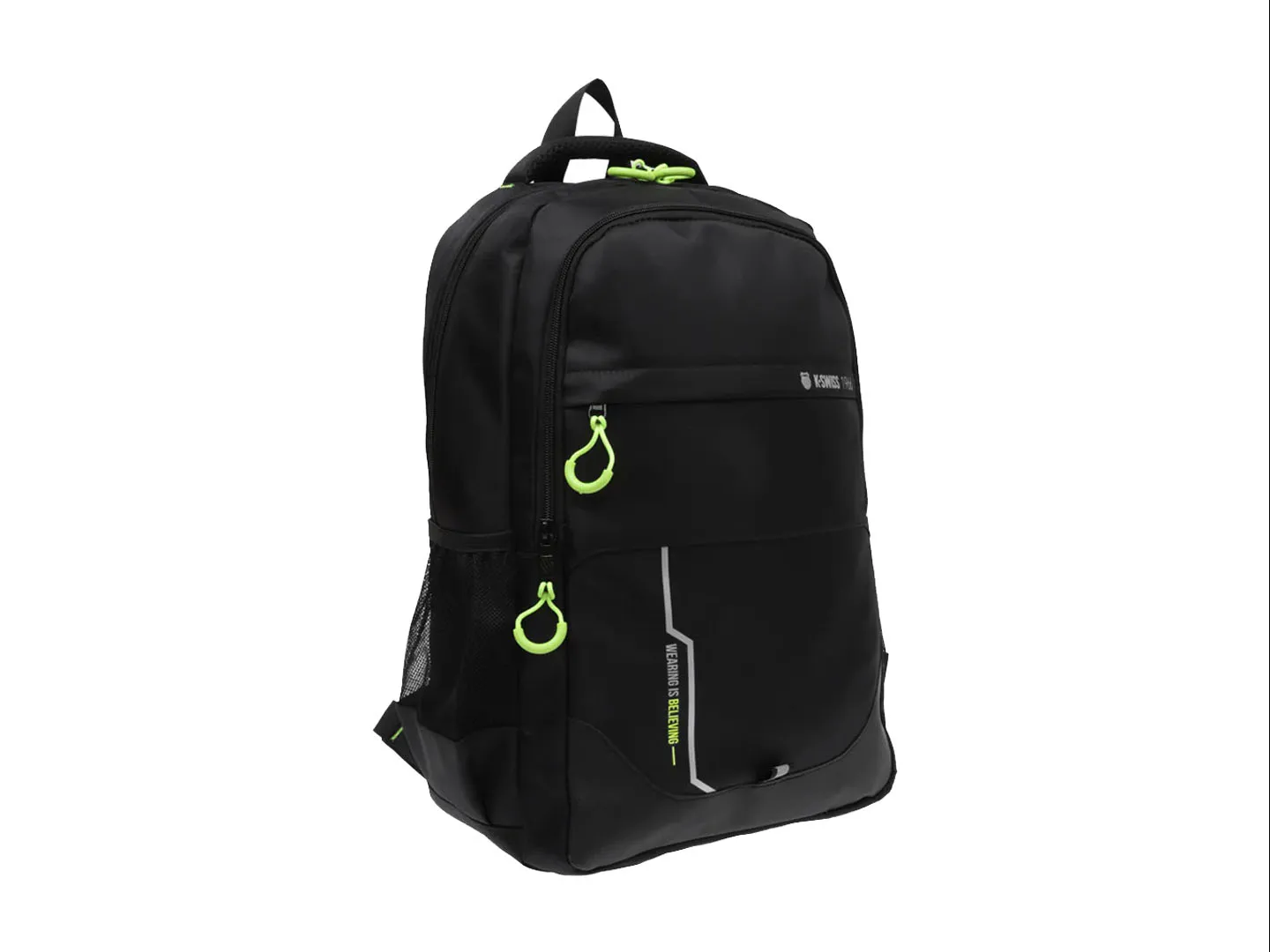 MOCHILA KSWISS LEA COLOR NEGRO