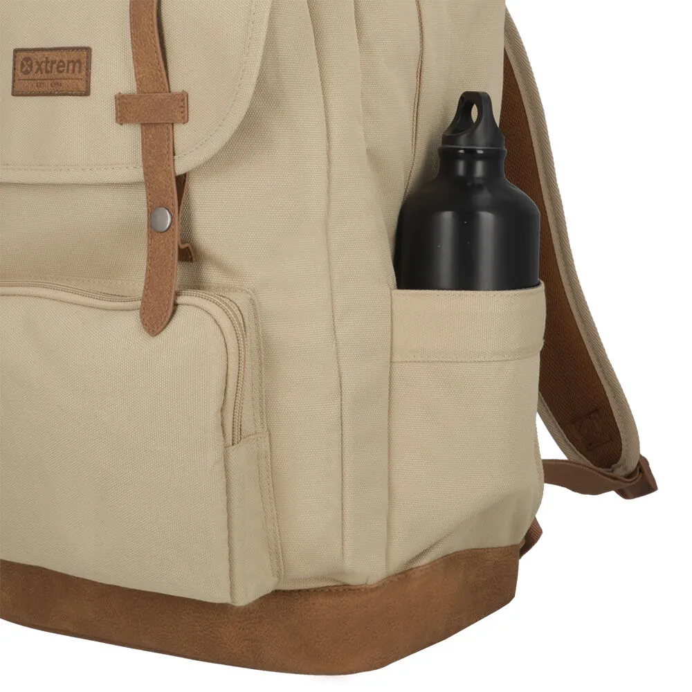 Mochila Notebook Xtrem Straps 2.0 5XT Beige 16"