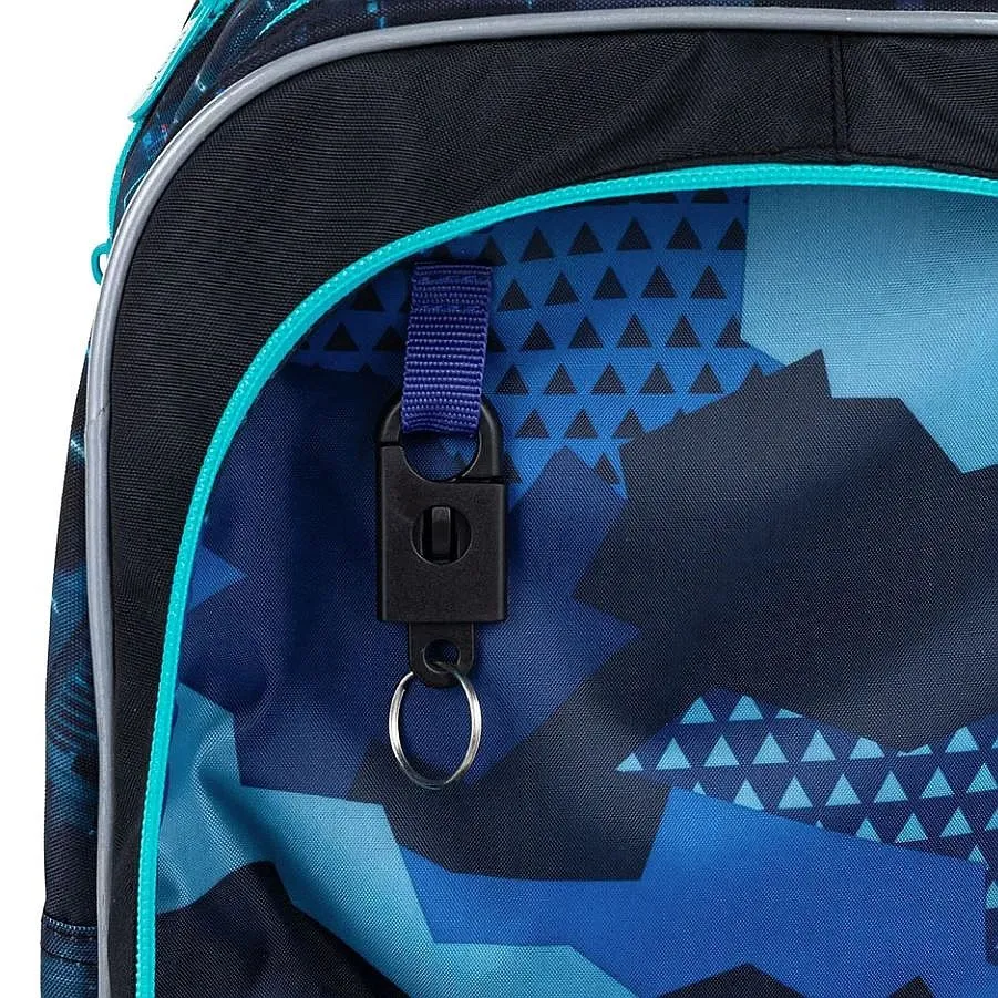 MOCHILA TOPGAL ENDY 23012  B/BLACK/BLUE  UNISEX JUNIOR