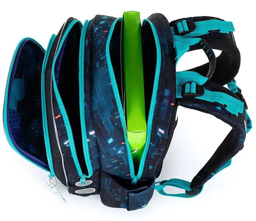 MOCHILA TOPGAL ENDY 23012  B/BLACK/BLUE  UNISEX JUNIOR