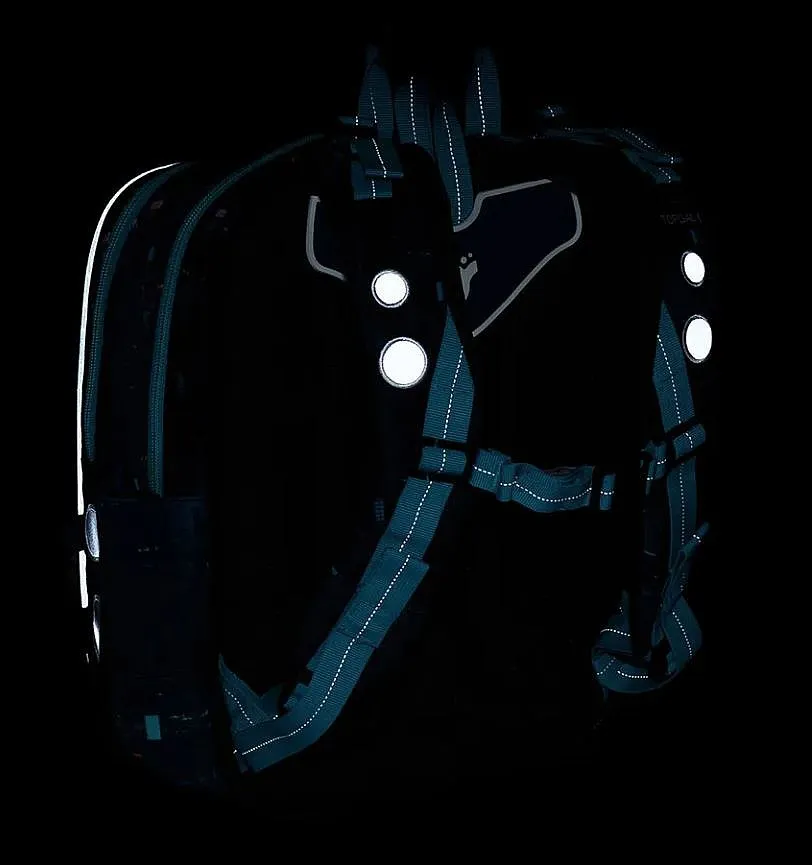 MOCHILA TOPGAL ENDY 23012  B/BLACK/BLUE  UNISEX JUNIOR