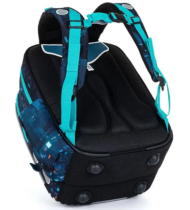 MOCHILA TOPGAL ENDY 23012  B/BLACK/BLUE  UNISEX JUNIOR