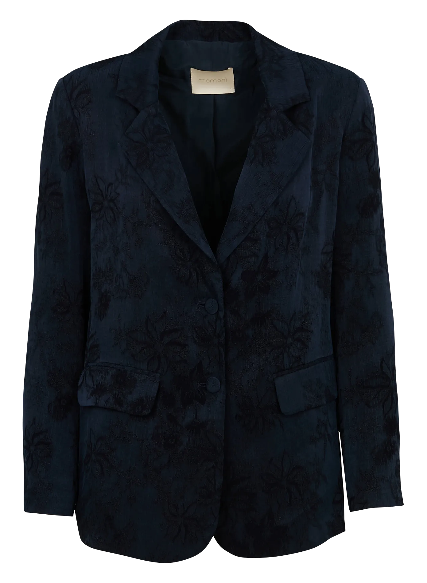 MOMONI NAGOYA  CHAQUETA DE SASTRE DE JACQUARD  EN AZUL