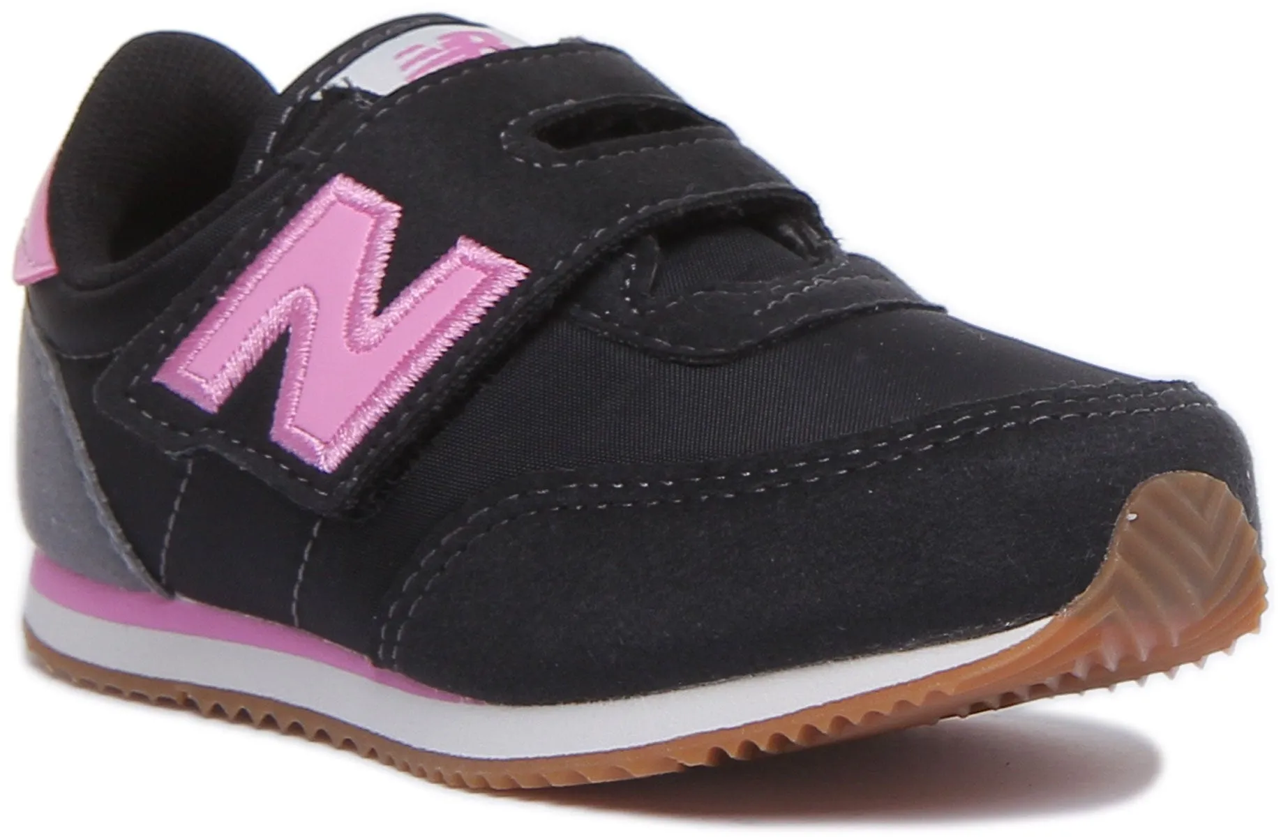New Balance IV720UG Zapatillas de deporte sintéticas para niños en negro rosa