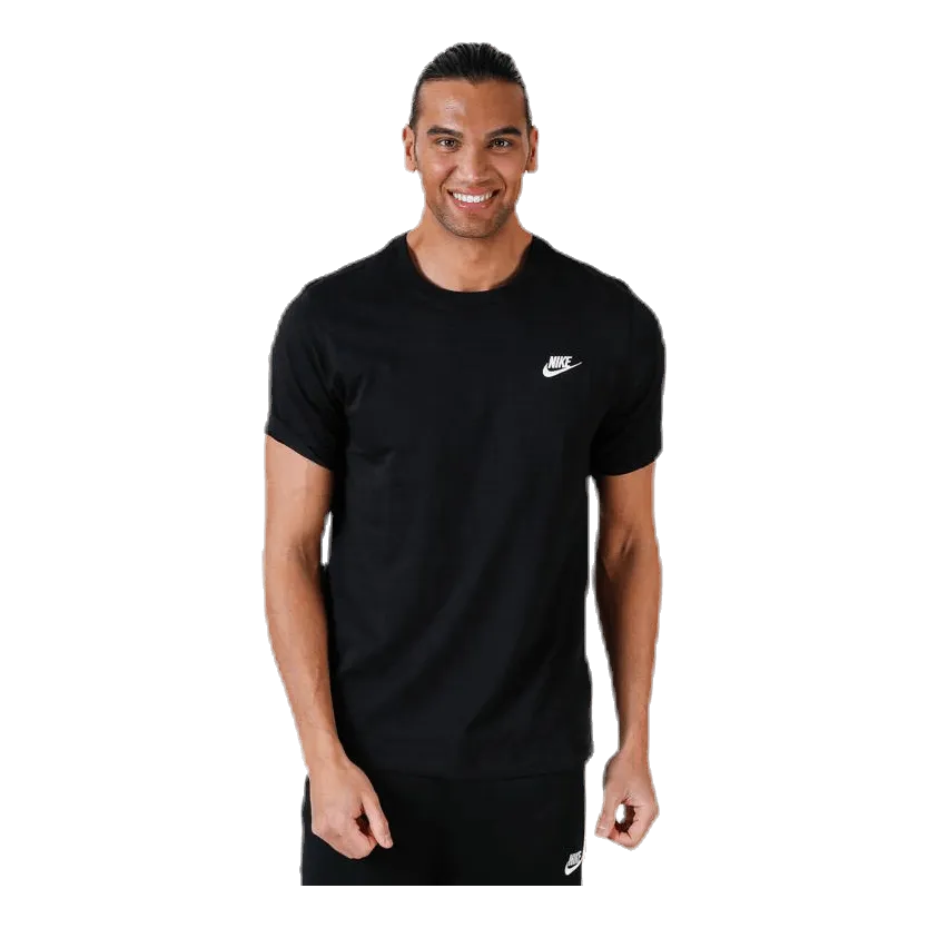 NIKE SPORTSWEAR CLUB MEN'S TSHIRT BLACK/WHITE