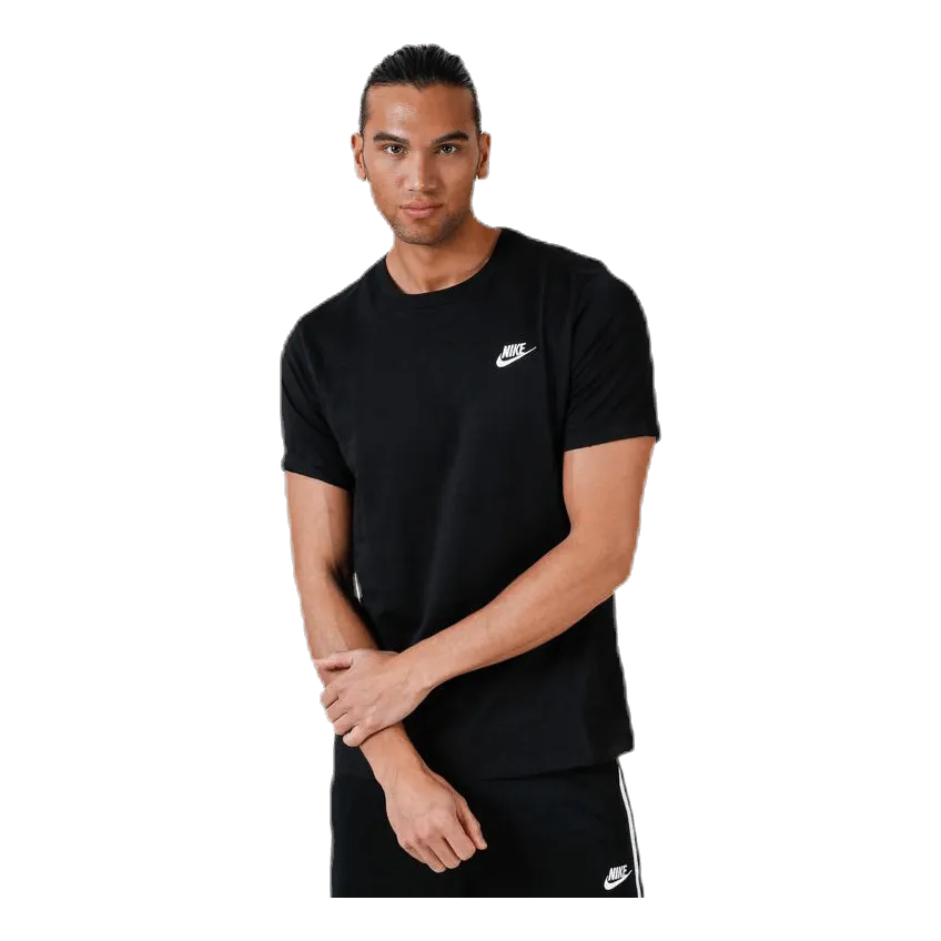 NIKE SPORTSWEAR CLUB MEN'S TSHIRT BLACK/WHITE