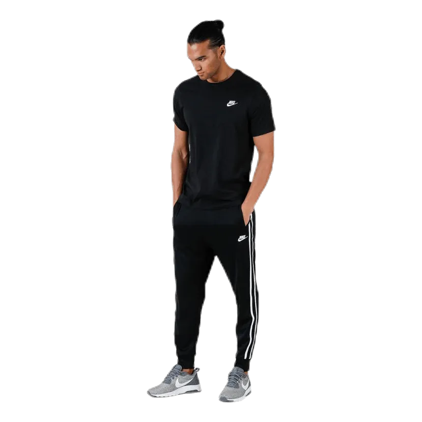 NIKE SPORTSWEAR CLUB MEN'S TSHIRT BLACK/WHITE