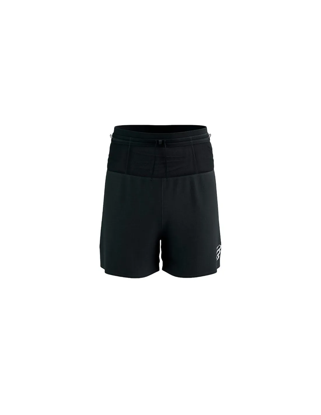 PANTALONES DE TRAIL COMPRESSPORT RACING 2IN1 HOMBRE NEGRO