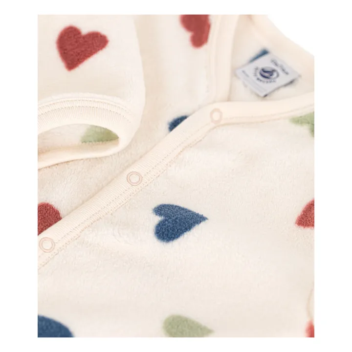 Petit Bateau Sobrepijama de forro polar para bebé | Beige