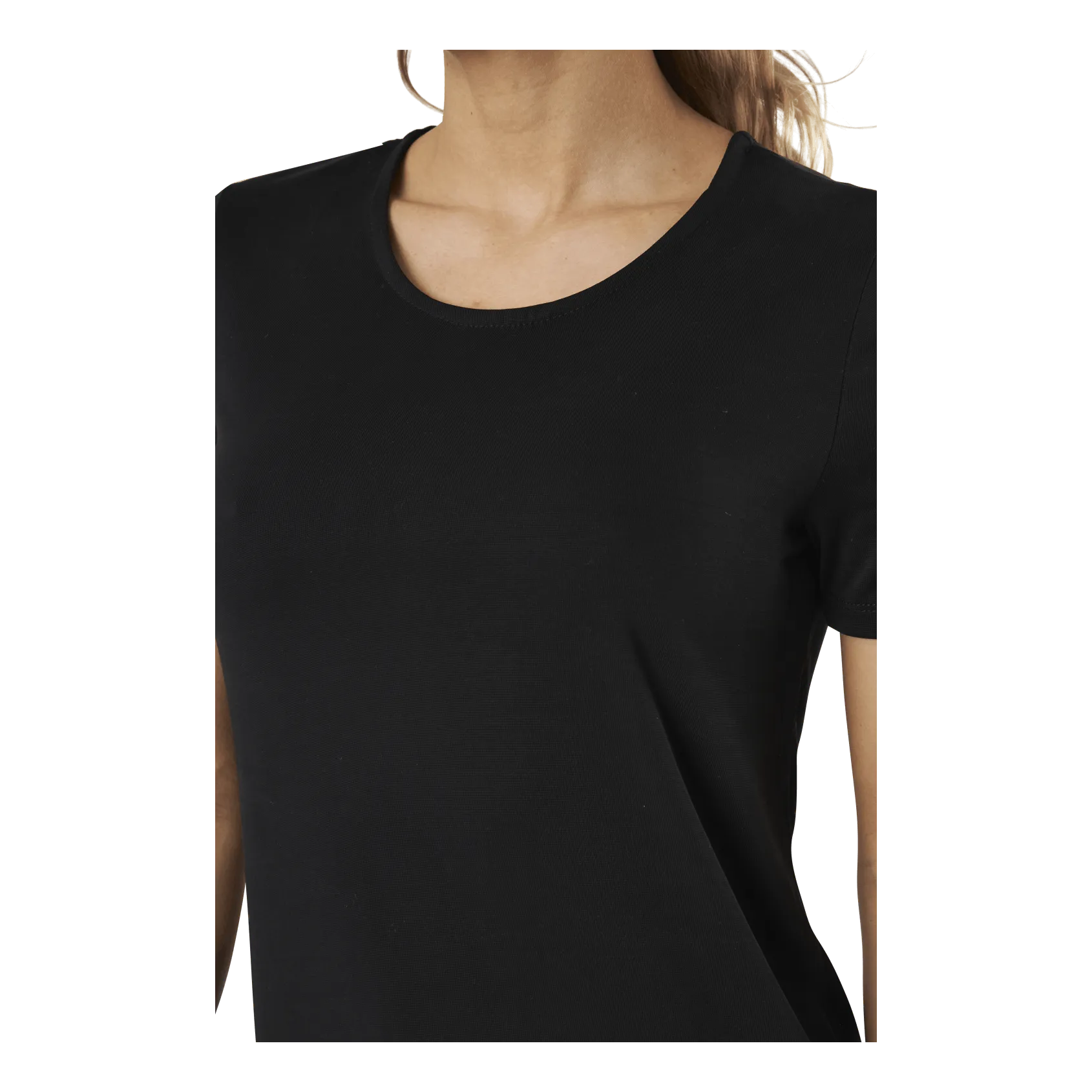 Pieces Kamala Ss Top Black