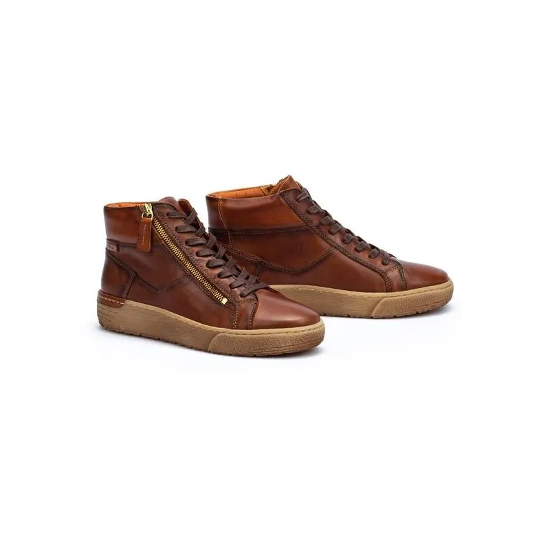 PIKOLINOS VITORIA W0T7559C2 MARFIL Y CUERO BOTíN PLANO MUJER