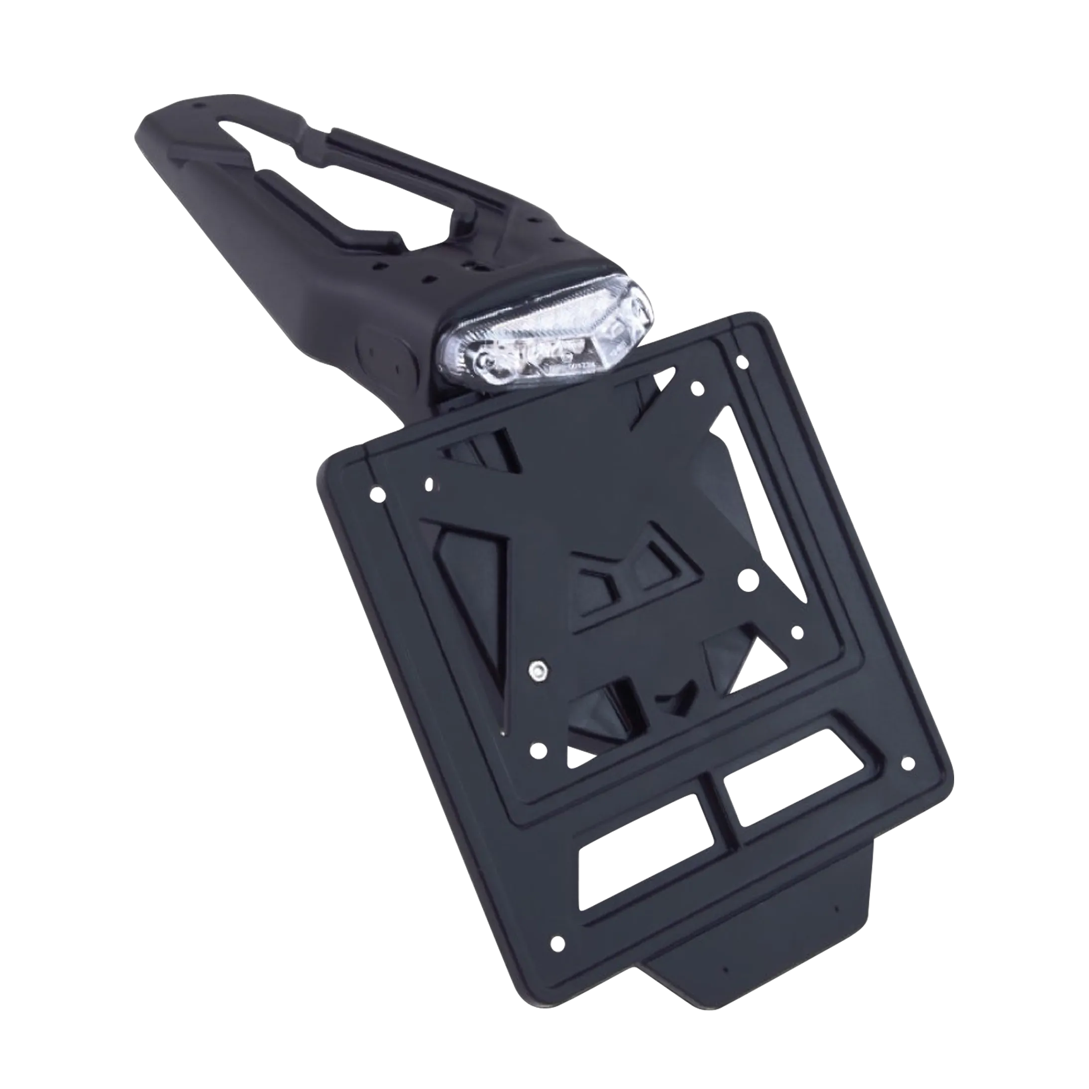 Portamatrículas LED RTech Integra “Racing Version” Universal Negro