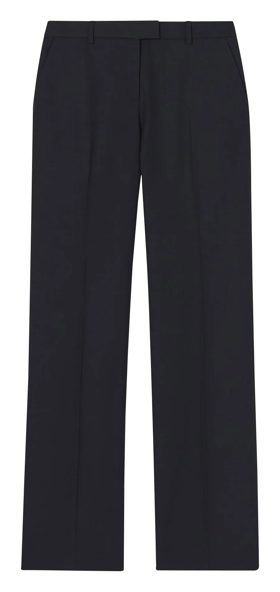 POUPEE  PANTALóN SASTRE DE TALLE ALTO EN AZUL