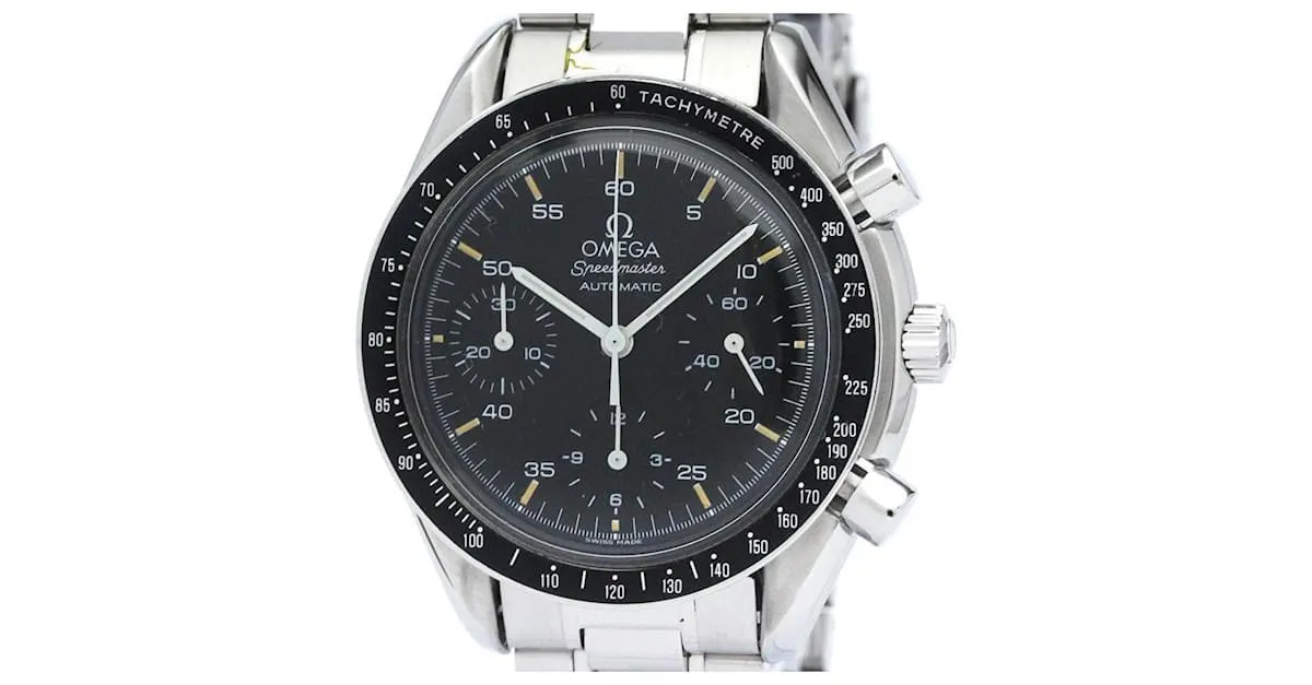 Reloj automático Omega Speedmaster de acero para hombres 3510.50 