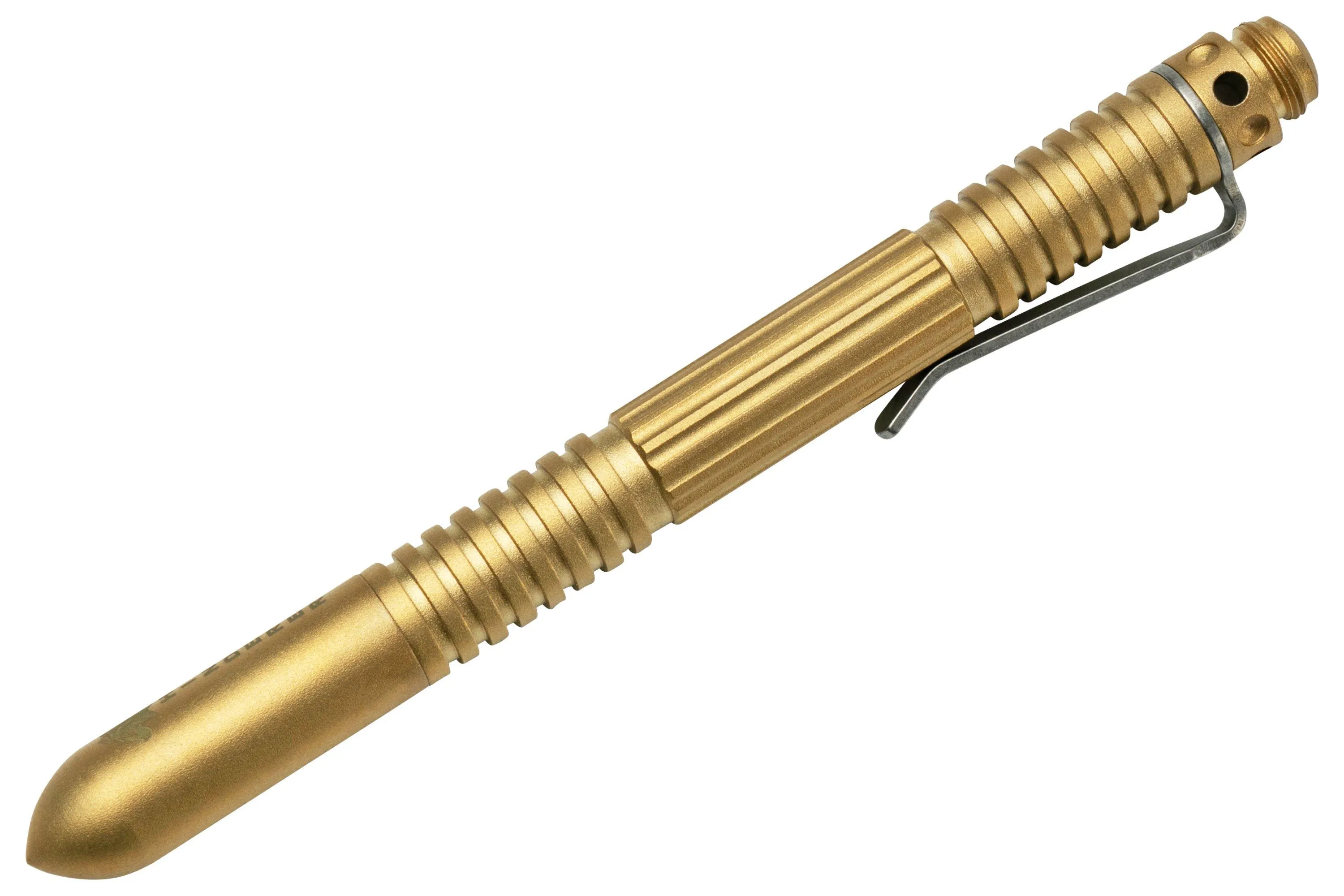 Rick Hinderer Extreme Duty Pen, latón mate
