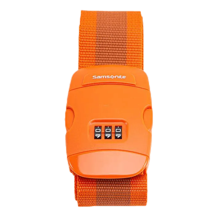 Samsonite Luggage Strap Lock Orange