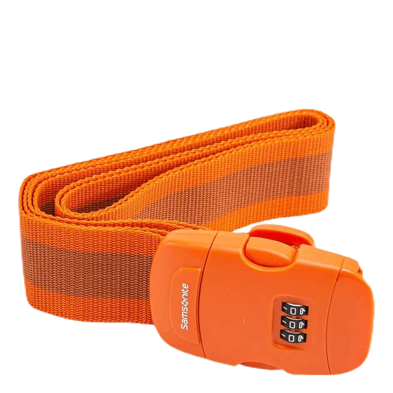 Samsonite Luggage Strap Lock Orange