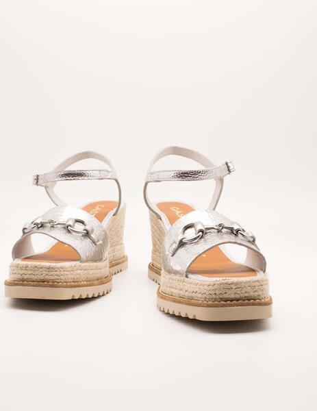 SANDALIA CASTELLER 15210891 YORK ARGENTO DE MUJER