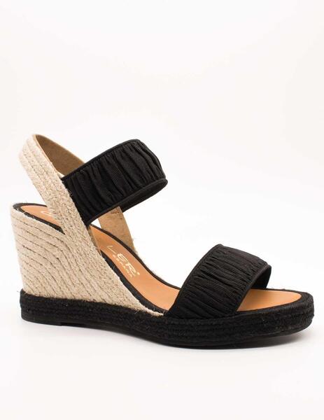 SANDALIA CASTELLER 49125603 CURLY NEGRO DE MUJER