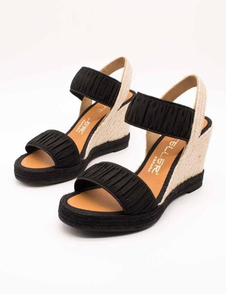 SANDALIA CASTELLER 49125603 CURLY NEGRO DE MUJER