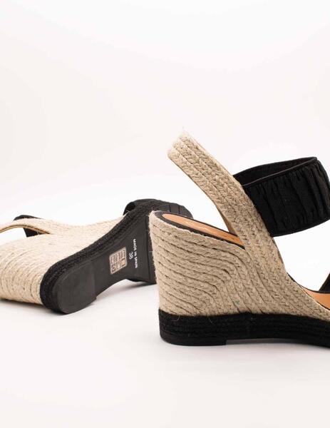 SANDALIA CASTELLER 49125603 CURLY NEGRO DE MUJER