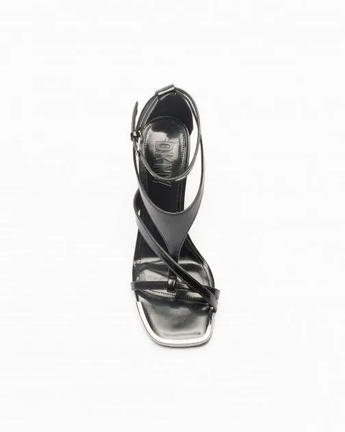Sandalias de tacón alto Dkny Audrey Negro