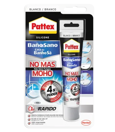 Silicona tubo no mas moho blan PATTEX 50ml 2244937