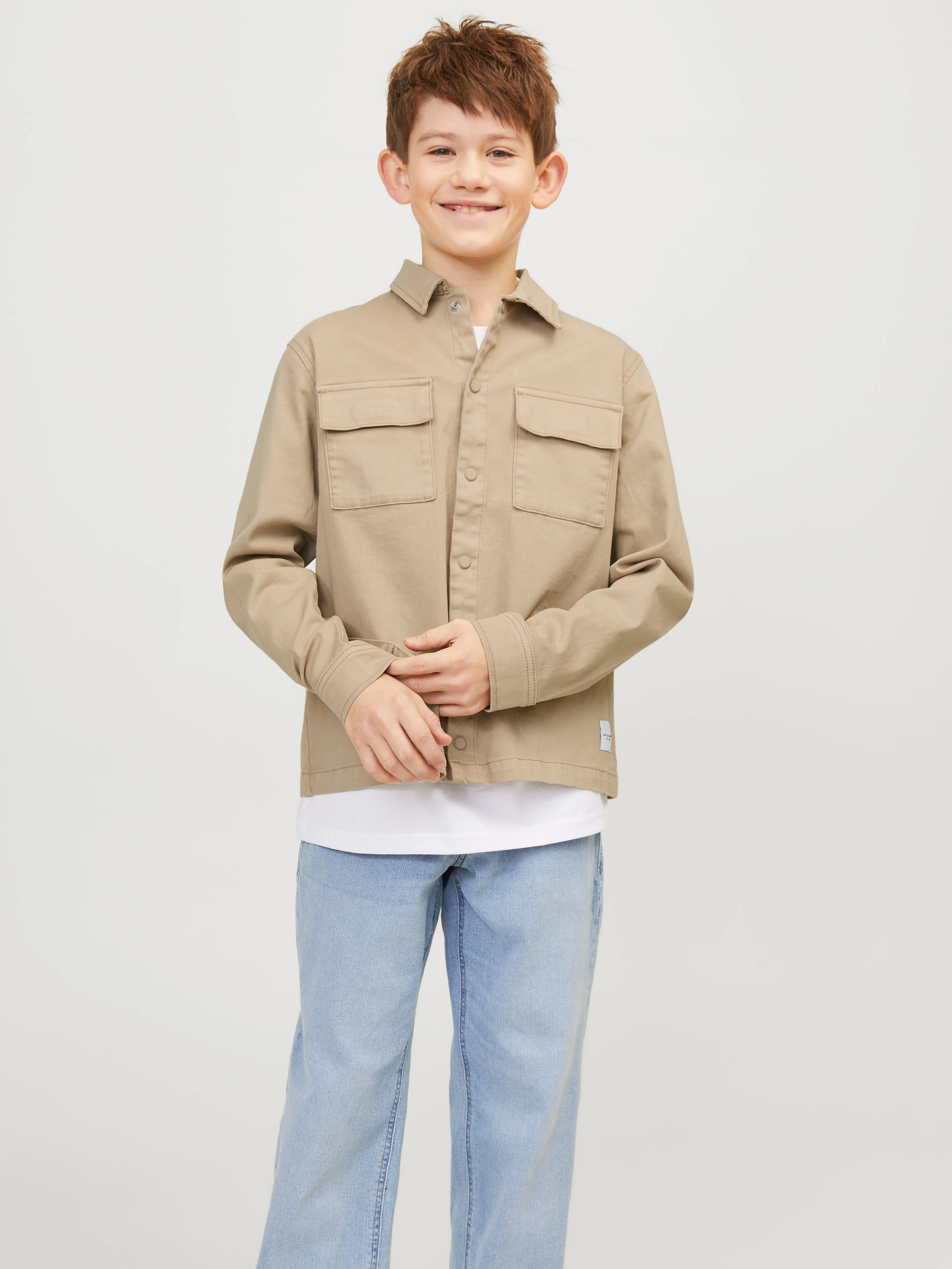 Sobrecamisa Junior | Beige | Jack & Jones®