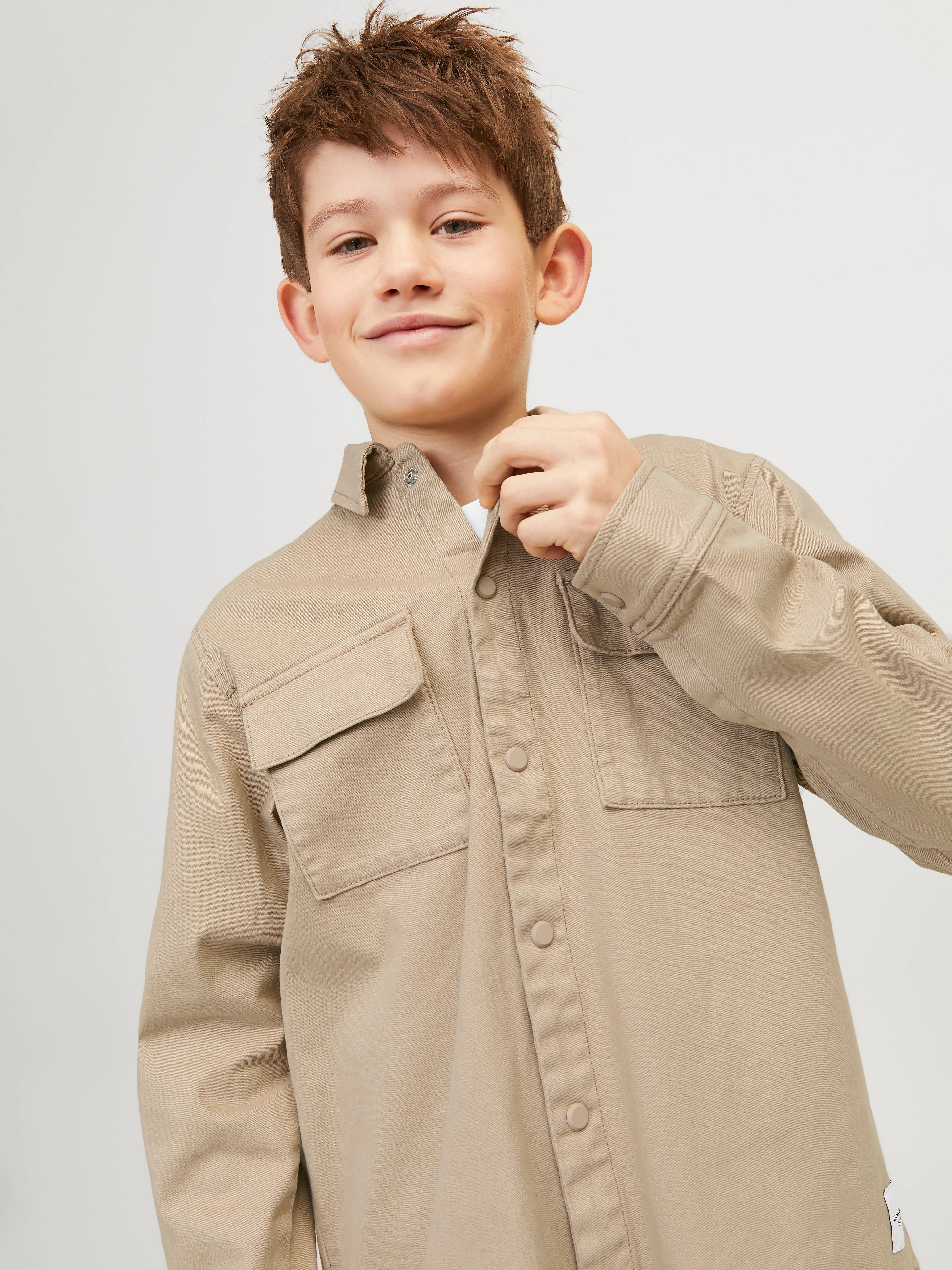 Sobrecamisa Junior | Beige | Jack & Jones®