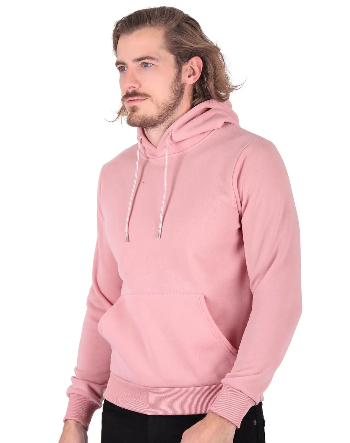 Sudadera Hombre Básico Capucha Rosa Giovanni Gali 50704106